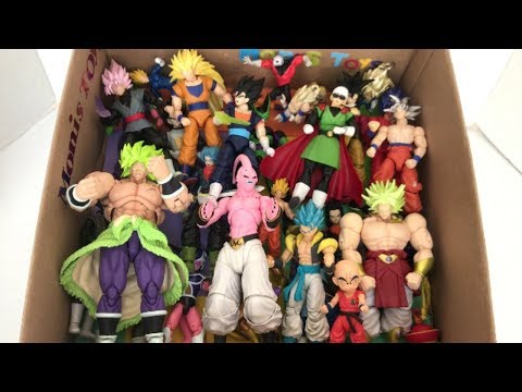 S.H. Figuarts Broly Fullpower Majin-Boo Great Saiyaman Gogeta Krillin Dragon Stars Series Collection