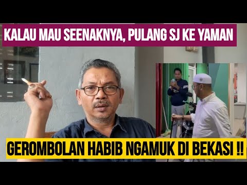 TAK BOLEH DIBIARKAN ANARKISME HABIB & PENGIKUT DI BEKASI