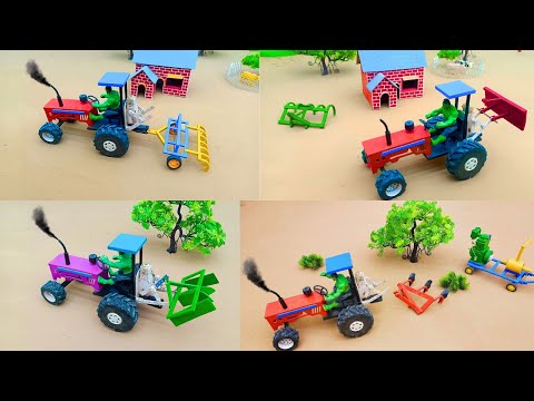 Top the most creatives science projects ! of Acrofter | diy mini tractor plough machine creative