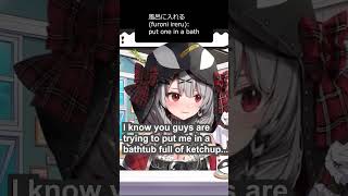 【Eng Sub】Sakamata Chloe freaks you out【#shorts / fetish / For all masochistic fans / hololive】