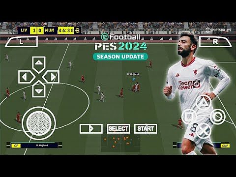 eFootball PES 2024 PPSSPP Update Kits Tim Liga Eropa & Arab Camera Ps5 Best Graphics