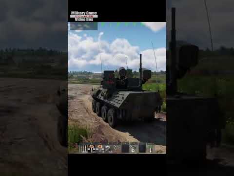 War Thunder LAV-AD 25mm GAU-12U wepon test #Shorts