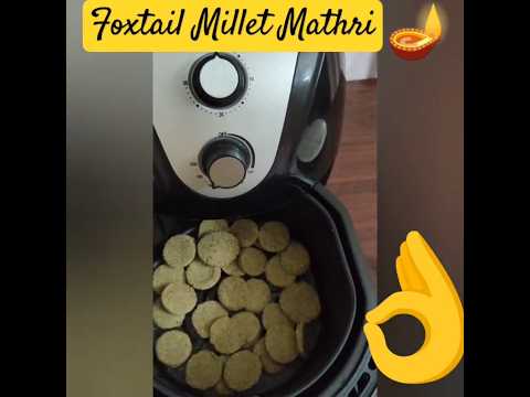 Millet Mathri #healthy #diwalispecial #millet