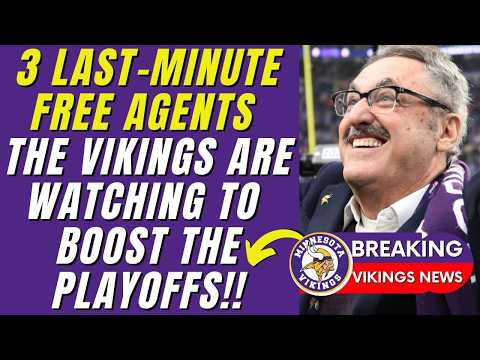 🤯💥 UPCOMING SIGNING! VIKINGS NEARING DEAL TO ACQUIRE NEW TALENT TO UPEND THE NFC!? MINNESOTA VIKINGS