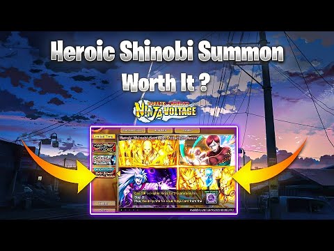 NxB NV : Heroic Shinobi Summon Drop Rate Test On 3 Different Accounts 🔥 Worth It Or Not ?