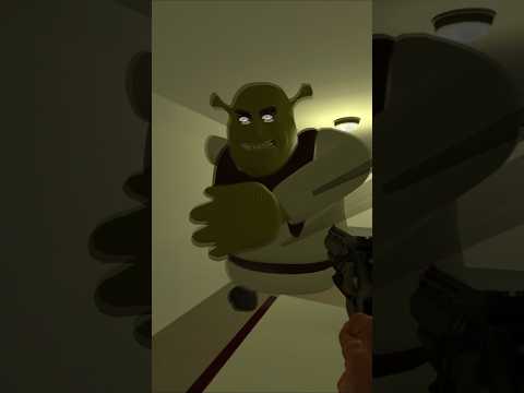 SHREK CHASES ME! #shorts