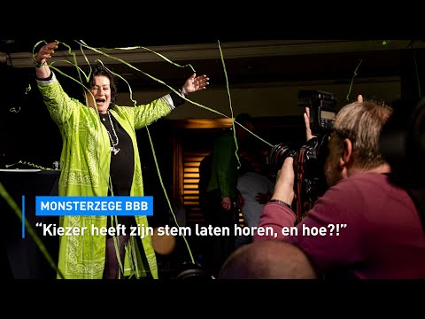 Caroline van der Plas in overwinningsspeech na monsterzege | Hart van Nederland