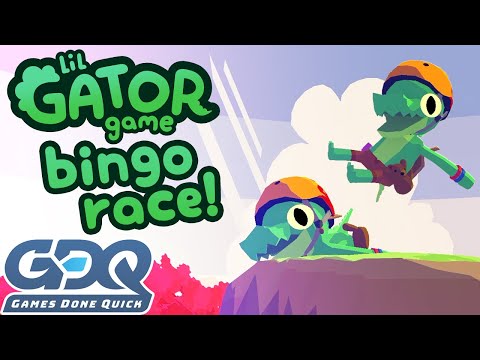 Bingo Race! (ItzBytez vs shovelclaws) || Lil Gator Game on GDQ Hotfix