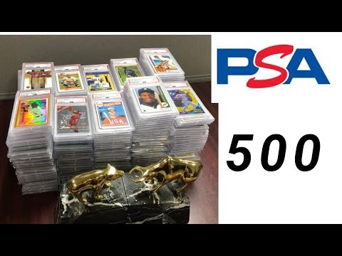 PSA September 500 Card Bulk Order Returns