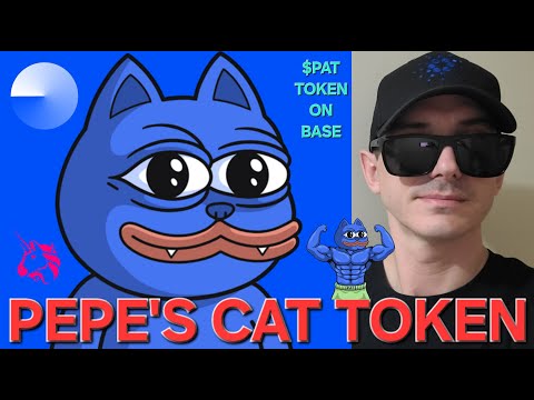 $PAT - PEPE'S CAT TOKEN CRYPTO COIN HOW TO BUY PAT PEPE MEMECOIN BASE COINBASE BLOCKCHAIN UNISWAP