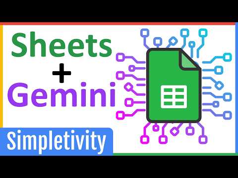 Google Sheets + Gemini AI = Get More Done!