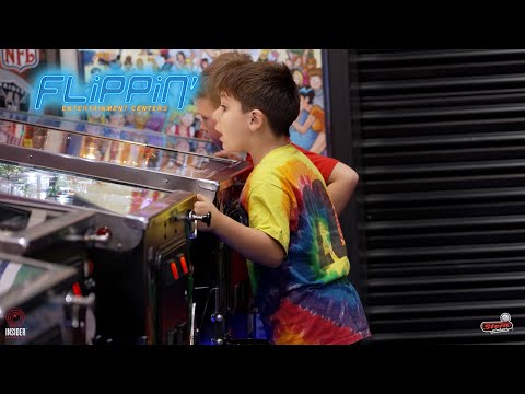 Stern Pinball's Flippin' Entertainment Centers at Next Level Pinball Museum