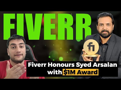 Fiverr Celebrates Freelancers: $1 Million Earners! Featuring Syed Arsalan Ali Shah from Pakistan