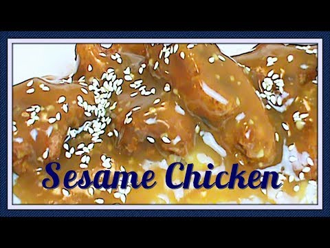 Sesame Chicken with 4 Year Old Sous Chef.