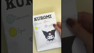 Blind Bag Kuromi! #asmr #asmrboxing #blindbag #squishy #squishies  #diy  #unboxing