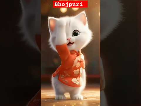 Ai Cat dance on bhojpuri song 😱😁🔥| #trending #viralvideo #youtubeshorts #aicat