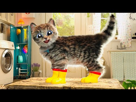 Animated Little Kitten Adventure - Preschool and kindergarten learning Cartoon Education for kids!