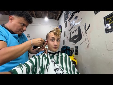 3$ Hair Cut in El Salvador 🇸🇻