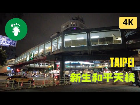 [ 4K ] Taipei | 新生和平天橋 | Taiwan 2024 #dji #djipocket2