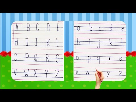 ABCD Writing Letter | Writing Capital with Small Alphabet | ABCD for Children’s | ABCD dotted 01