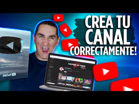 Cómo Crear un Canal de Youtube OPTMIZADO (Guía Para Principiantes 2024)