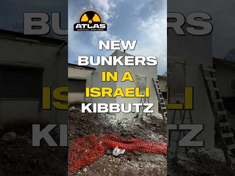 Everybody is building these bomb shelters in Israel #bombshelter #Israel #bunker #doomsday #fallout