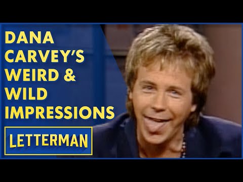 Dana Carvey's Weird & Wild Impressions of Johnny Carson, Jay Leno & More | David Letterman