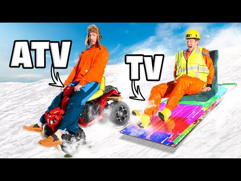 Ultimate Homemade Sled Build Battle!