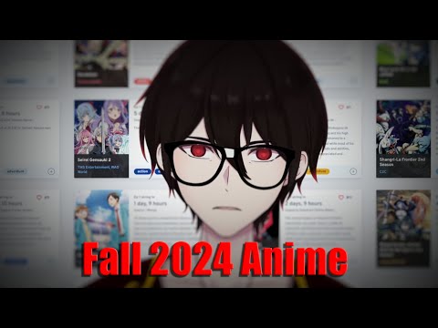 JUDGING the Fall 2024 Anime Season