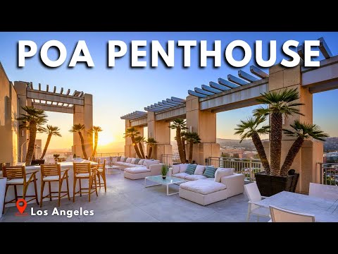 Inside LA’s MOST EXPENSIVE and HIGHEST Penthouse for Luxury Holiday Stays! Party Paradise