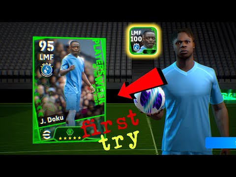 Efootball |100 Booster Doku Trick Only Free Try🤯#pea #efootball #viral #Doku #youtube