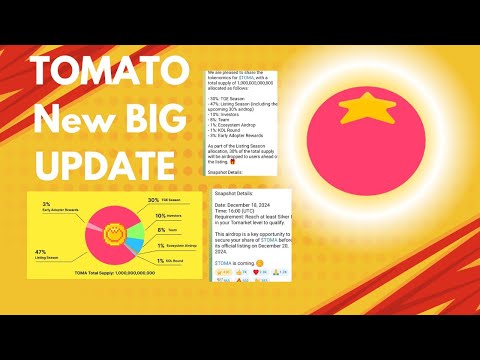 TOMATO Token Price Confirmed | 0.02 Sure Price | @TechCashTV  @realcashtech06