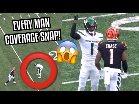 Ja’Marr Chase Vs Sauce Gardner 😱 *FILM (Every Man Coverage Snap) WR vs CB Matchup