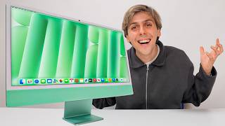 New iMac M4 Unboxing + Setup 🖥️‼️ (FINALLY) 💚