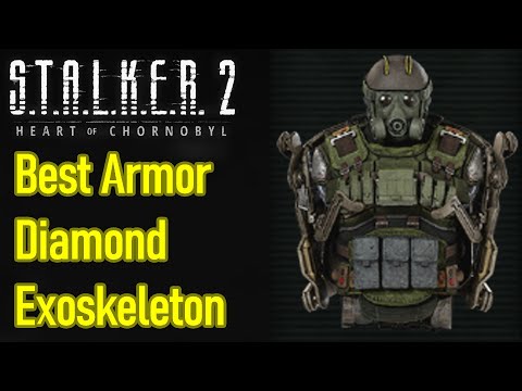 Stalker 2 best armor, diamond exoskeleton location guide