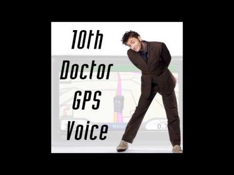 David Tennant (10th Doctor) GPS Voice Set (Updated 10-16-2013)