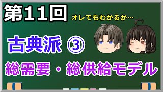 ゆっくり妹の経済学講座11「古典派③　総需要・総供給モデル」古典派の頭の中とは？