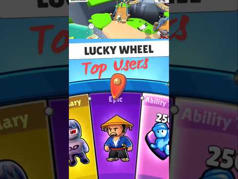 Stumble Guys 🤑 Free Lucky Wheel Game #stumbleguys #shorts #topusers