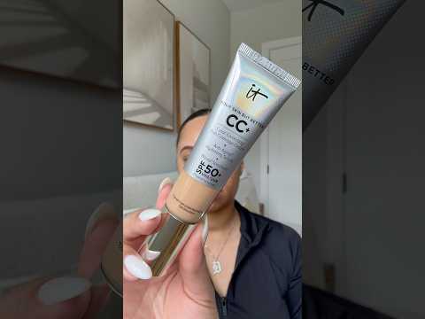 Trying a new product ✨ #makeupoftheday #makeuptutorial #cccream #naturalmakeup