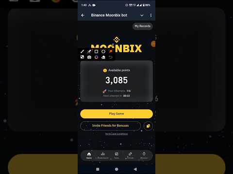 BINANCE MOONBIX Official Telegram mining bot 📈🤑🚀