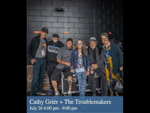 Live at the Lakefront:  July 26, 2023-  Cathy Grier + The Troublemakers