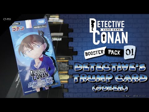 DETECTIVE CARD GAME CONAN | Booster Pack 01 - Detective's Trump Card (Joker)