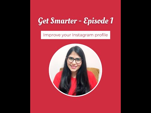 GET SMARTER with CHEF BUDDY EP 1: Improve your Instagram Profile