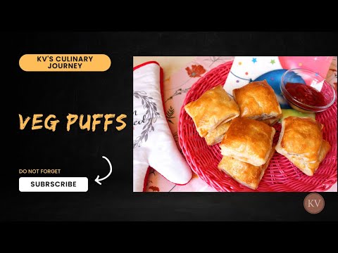 BAKERY VEG PUFF RECIPE | PARTY SNACK IDEAS | #vegpuffs #vegpuff #partysnacks