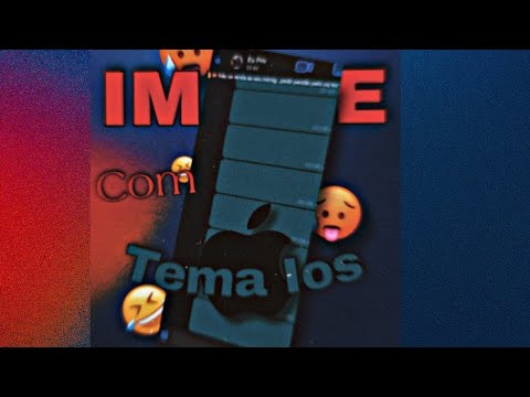 Imune Com Tema IOS😳🔥 ( igual Davizin Maker ) - Rajando muito!!! 🤓🔥( E lindo dms 🙈 )