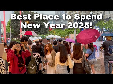 BGC Philippines - Metro Manila’s Best Place to Spend New Year 2025! | Rainy December 30th Walk Tour