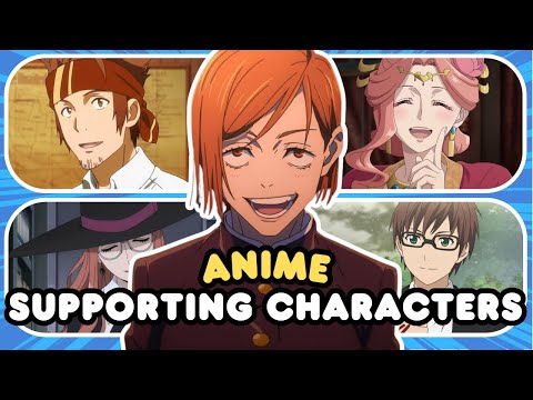 GUESS THE ANIME BY ITS SUPPORTING CHARACTERS (☠️VERY HARD - VERY EASY🤓) ANIME QUIZ