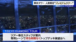 東京タワーが人数限定の“プレミアムツアー”　ターゲットは外国人観光客