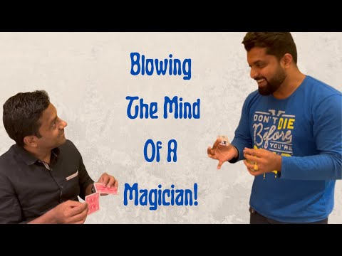 Blowing The Mind Of A Magician!