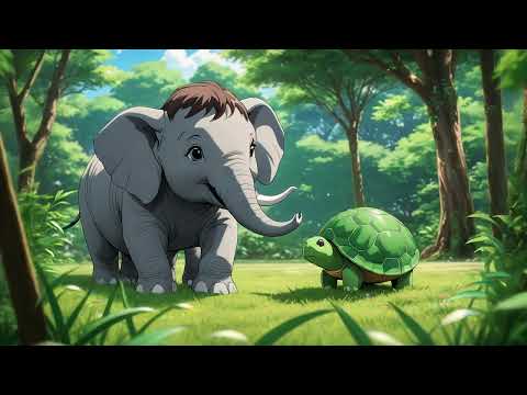 ella  (elephant) kind and helping characters of forest